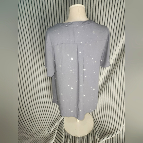 Torrid Georgette Button PlacketBlouse Size 00 (Out of Stock online) - Picture 7 of 15